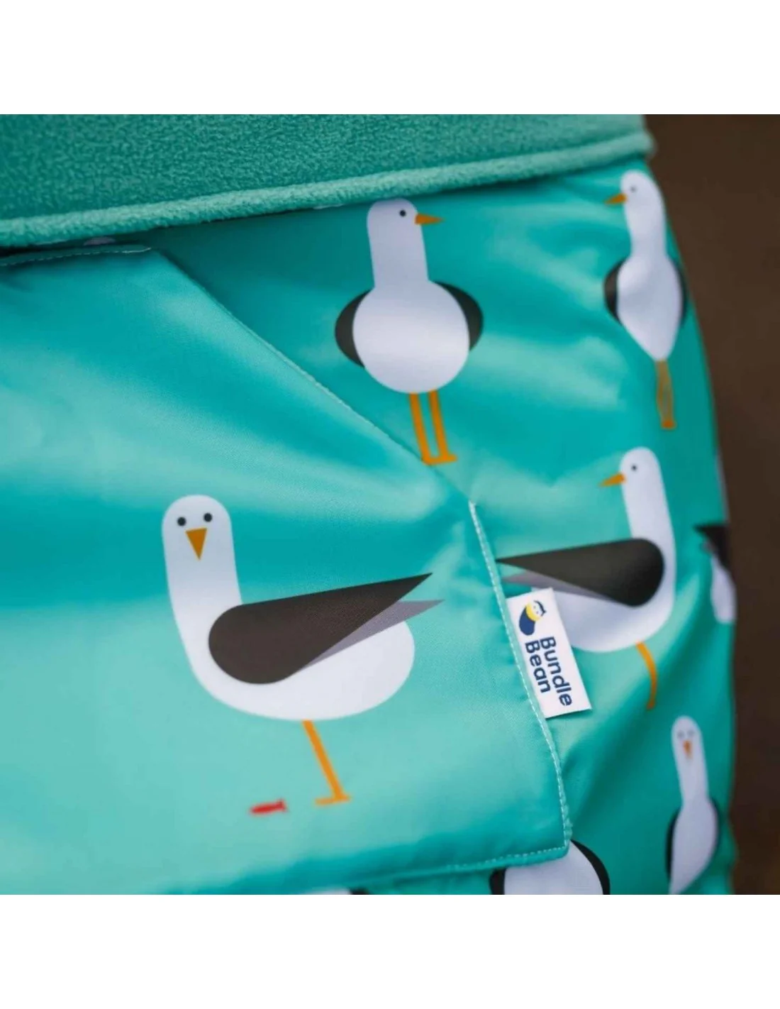 Capa Babywearing BundleBean 5 em 1 Polar Gaivotas - Image 4