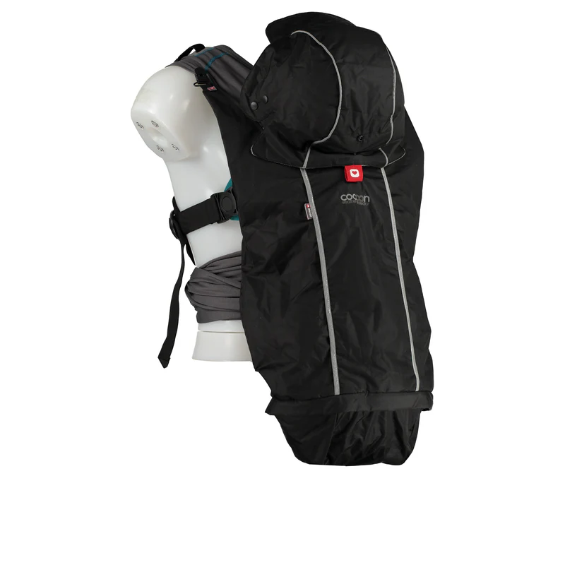 Capa Babywearing Close Impermeável Cocoon Black