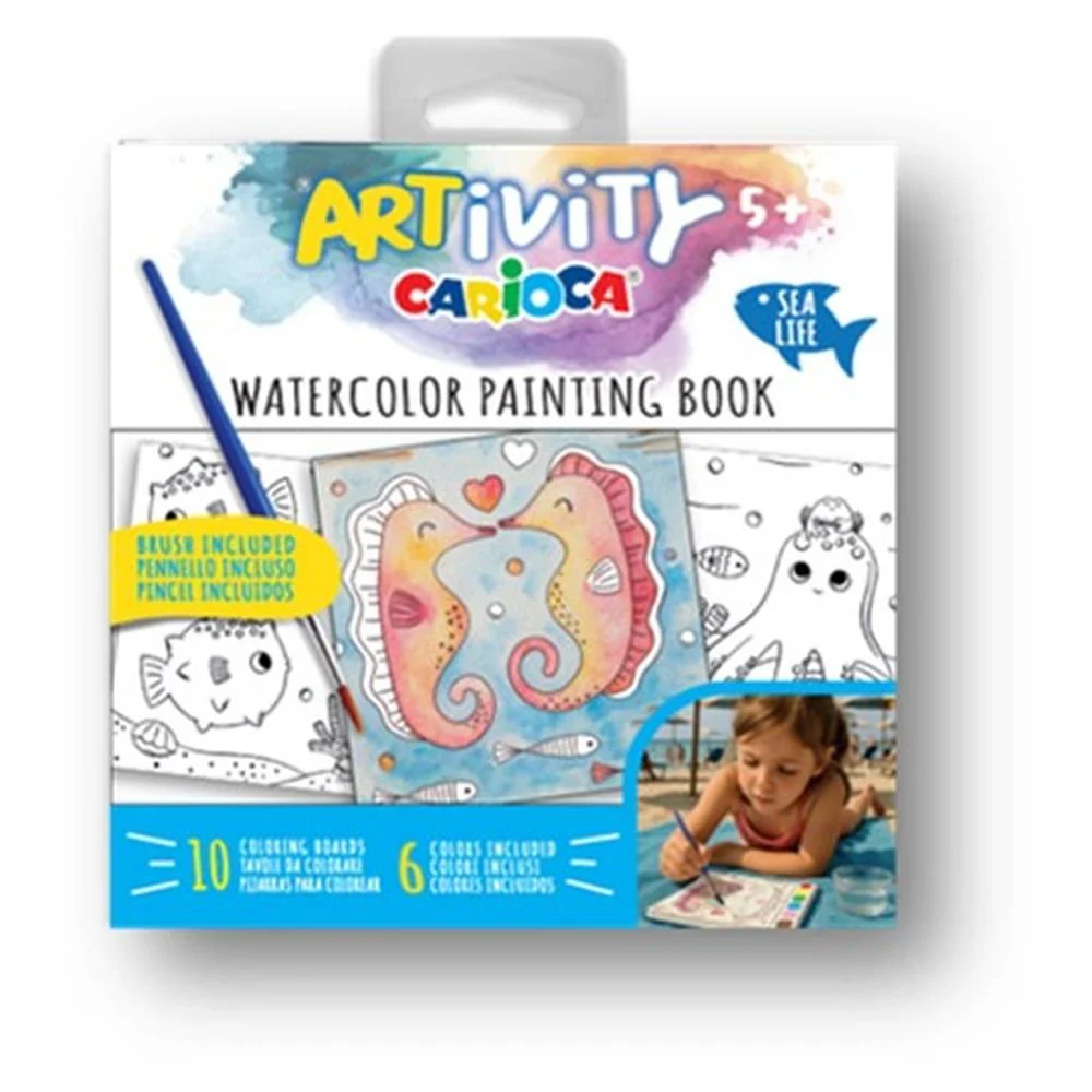 CARIOCA Artivity Acuarelas - Sea Life