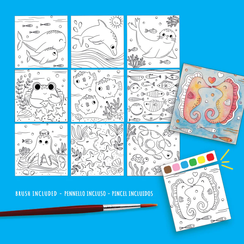 CARIOCA Artivity Acuarelas - Sea Life - Image 3