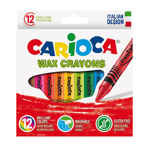 CARIOCA Caixa 12 Lápis de Cera