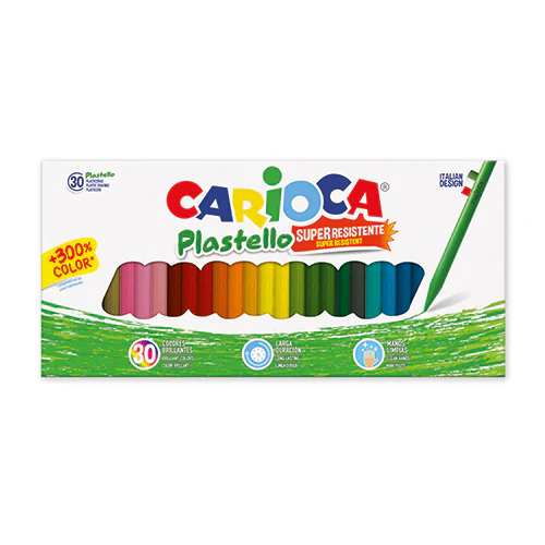 CARIOCA Caixa de lápis de cera Plastello - Image 3