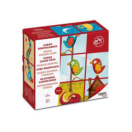 Cayro Cubos de Quebra-Cabeças  c/animais
