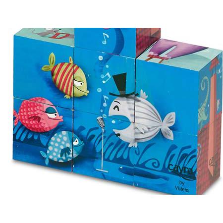Cayro Cubos de Quebra-Cabeças  c/animais - Image 3