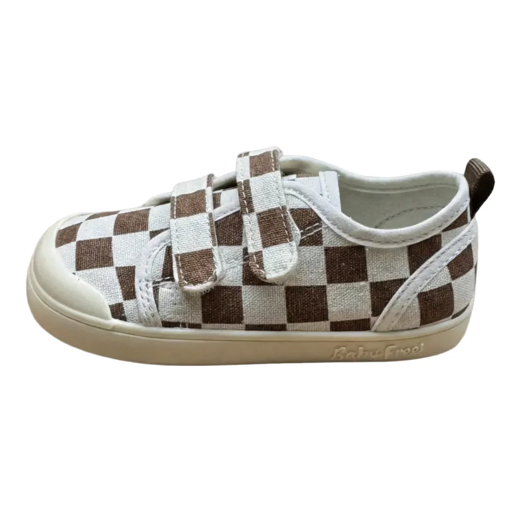 BabyFree Barefoot Sapatilha Lona Marron - Image 3