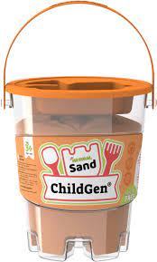 ChildGen Areia Cinética com cores 500gr Laranja