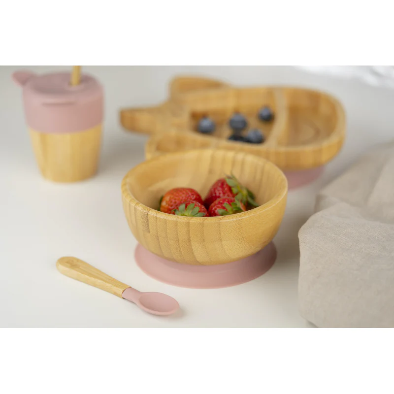 Citron Conjunto de alimentação - taça / Tigela e colher
