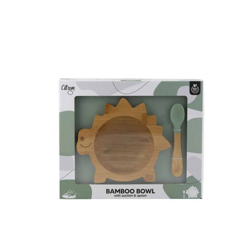 Citron Conjunto de alimentação - taça / Tigela e colher - Image 12