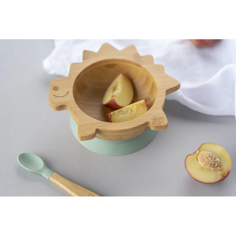 Citron Conjunto de alimentação - taça / Tigela e colher - Image 13