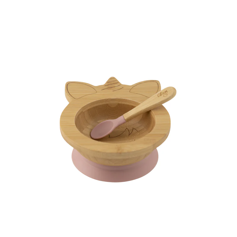 Citron Conjunto de alimentação - taça / Tigela e colher - Image 15