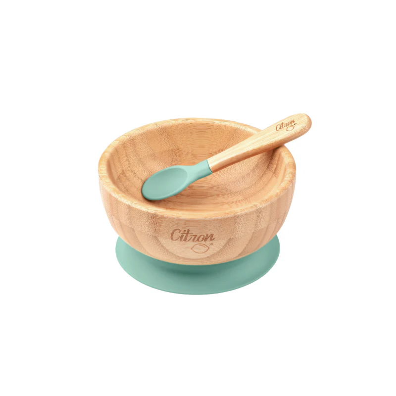 Citron Conjunto de alimentação - taça / Tigela e colher - Image 8