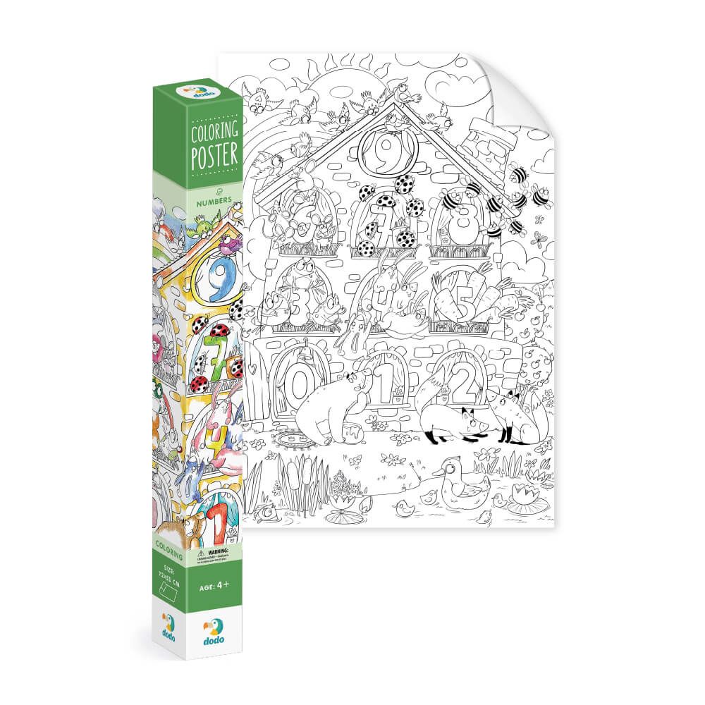 Classic World Poster para Colorir Números - Image 3