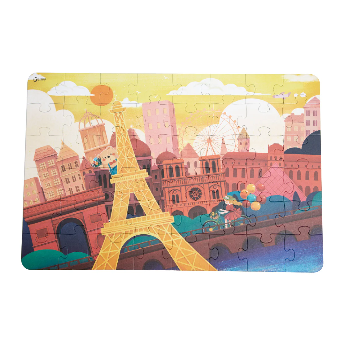 Classic World Puzzle 48 peças "Coco na França"