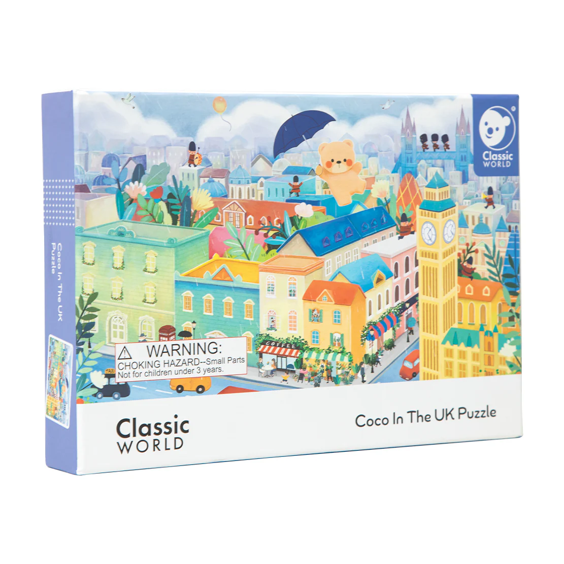 Classic World Puzzle 48 peças "Coco no Reino Unido" - Image 5