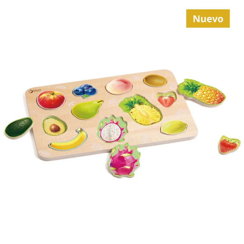 Classic World Puzzle de encaixe Frutas - Image 3