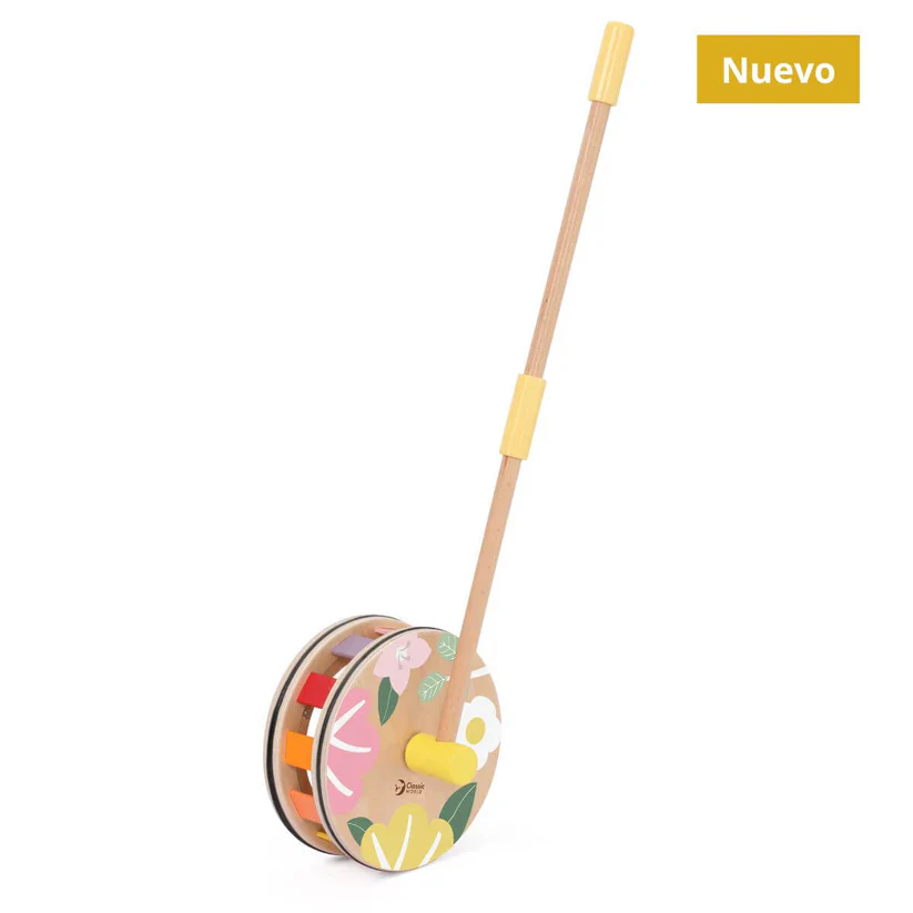 Classic World Rolo Arco Iris de empurrar - Image 3