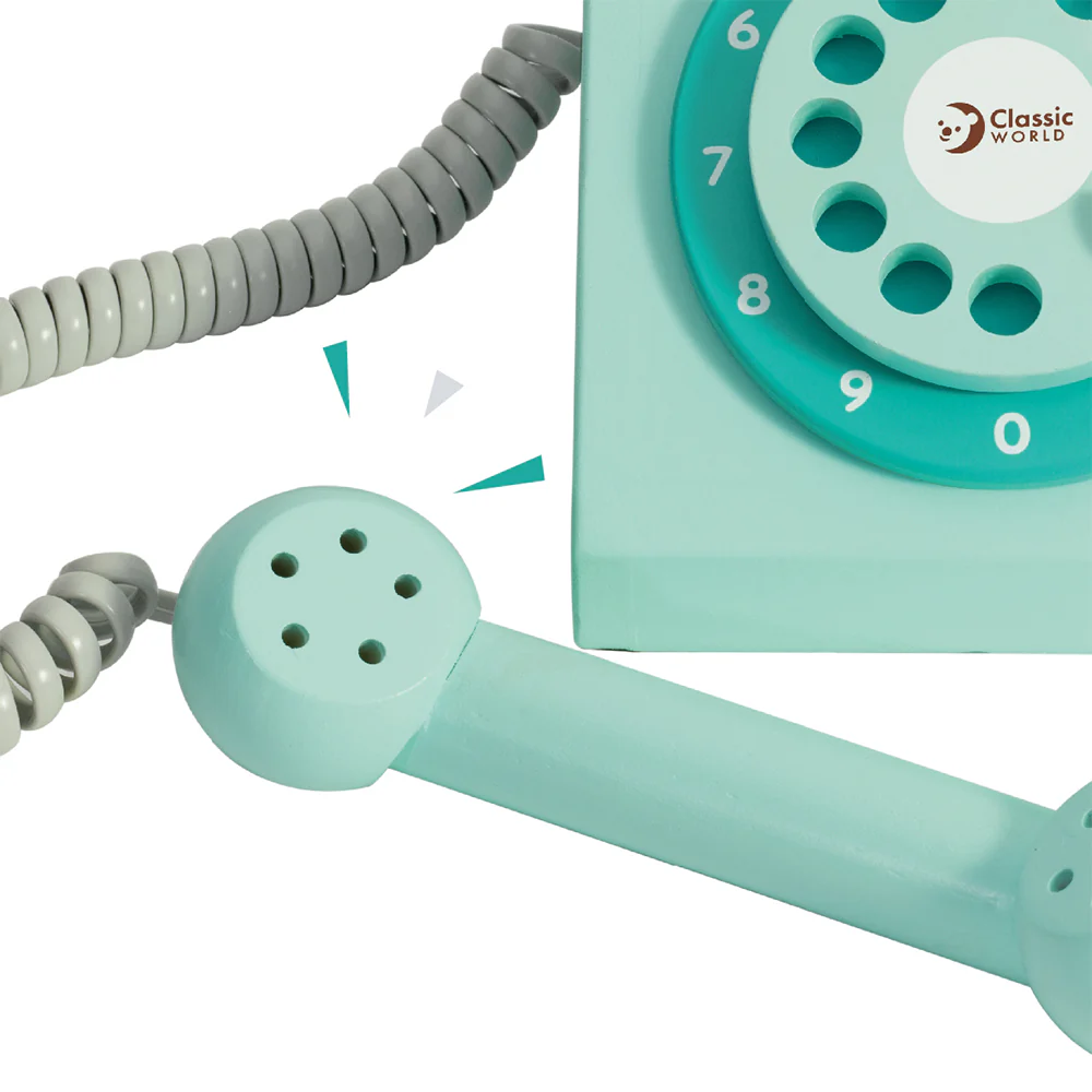 Classic World Telefone Vintage com moedas - Image 4