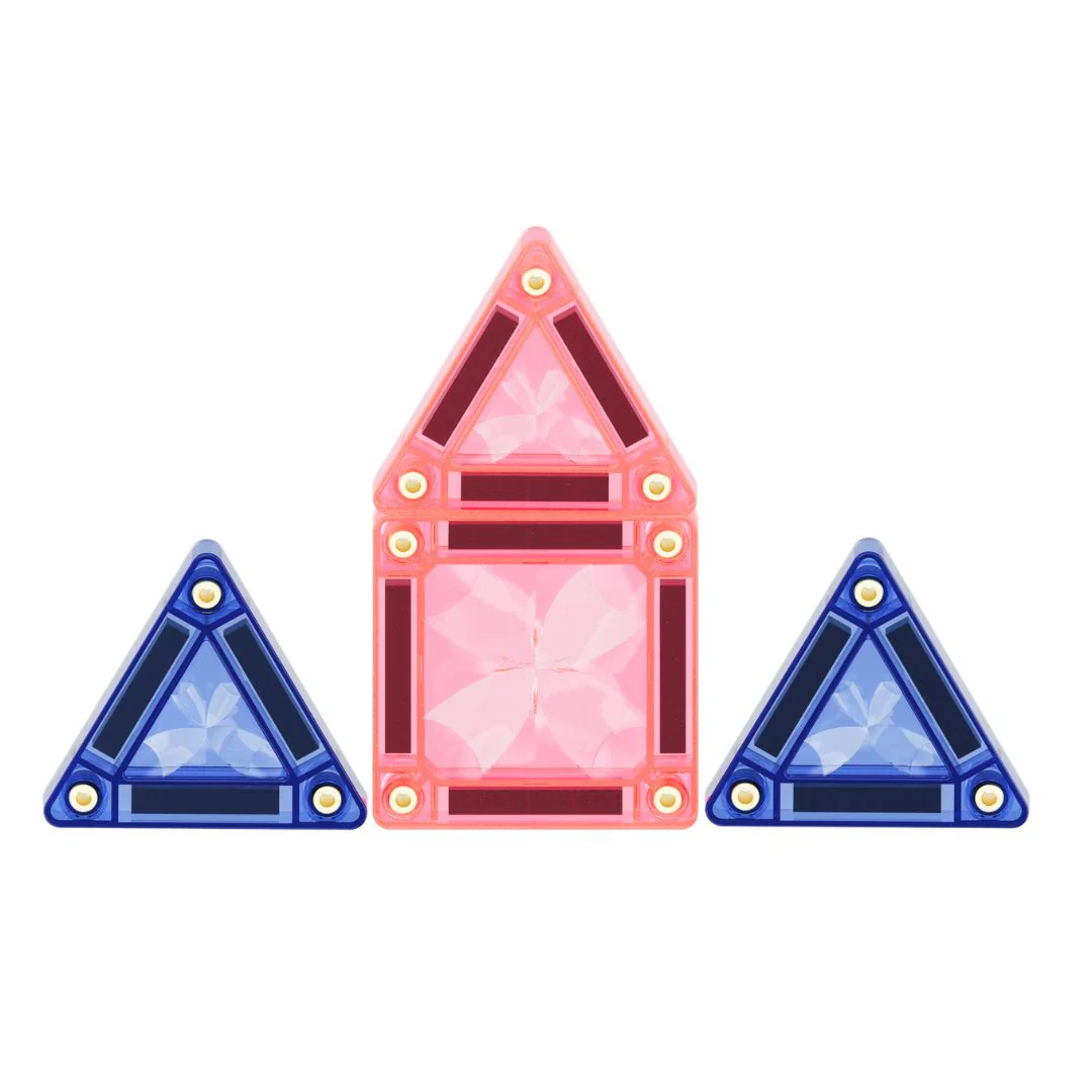 Clever Clixx Jogo blocos Magnético Pack Viagem 28 peças Pastel - Image 3