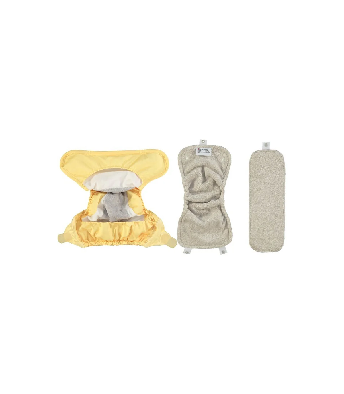 Close Fraldas Reutilizáveis Pack 5 Bambu Pastel * por encomenda - Image 12