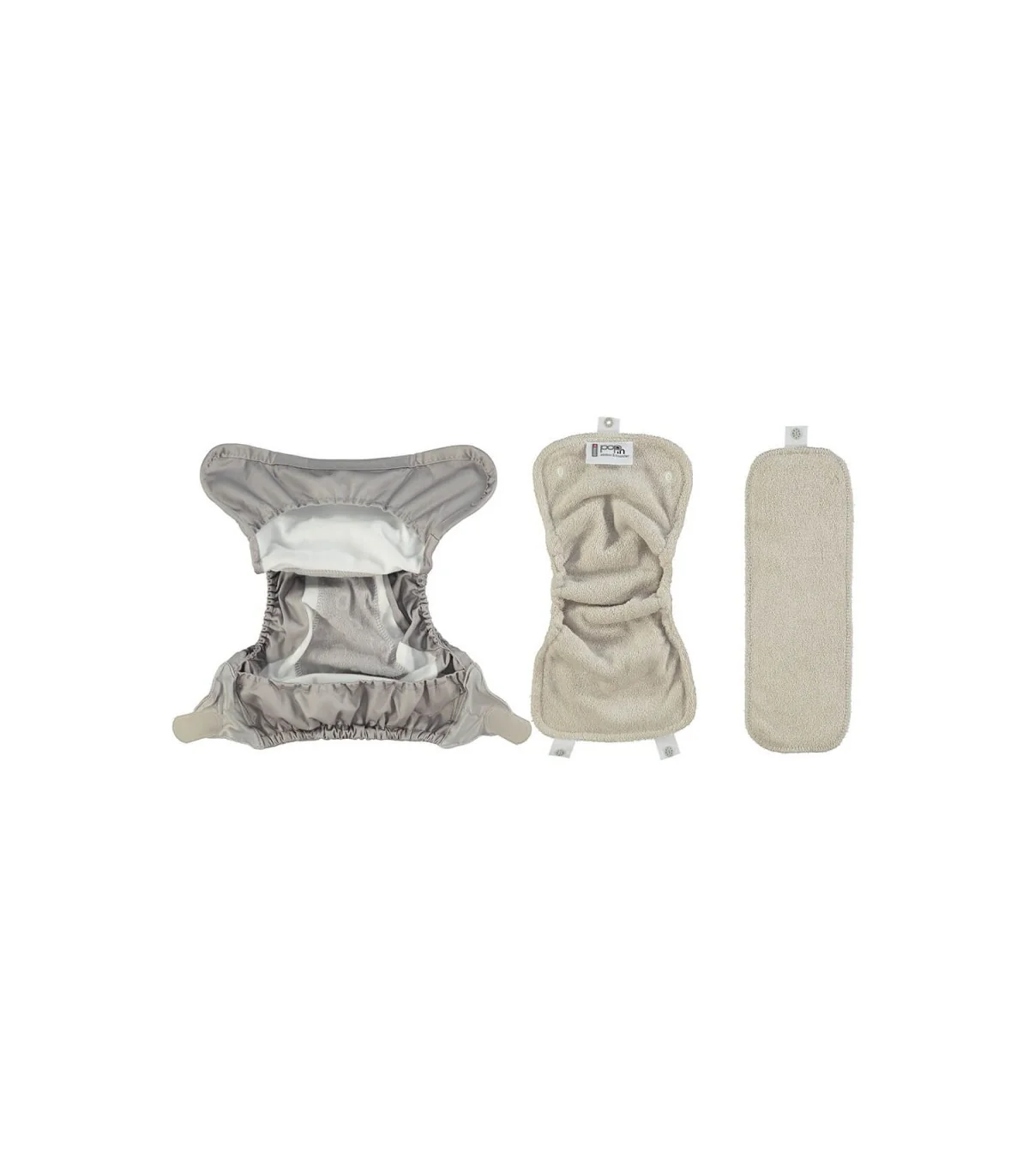 Close Fraldas Reutilizáveis Pack 5 Bambu Pastel * por encomenda - Image 8