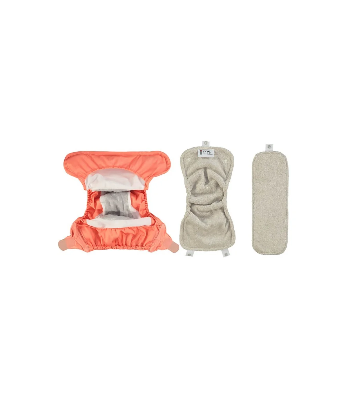 Close Fraldas Reutilizáveis Pack 5 Bambu Pastel * por encomenda - Image 9