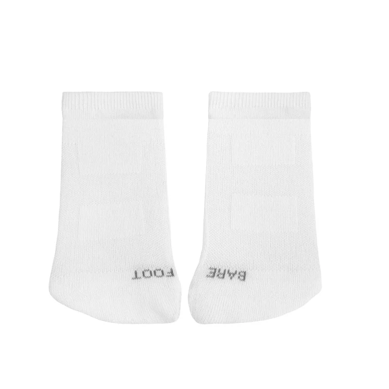 Condor 1 par Meias Barefoot Invisíveis Lisas (mais baixas) Branco