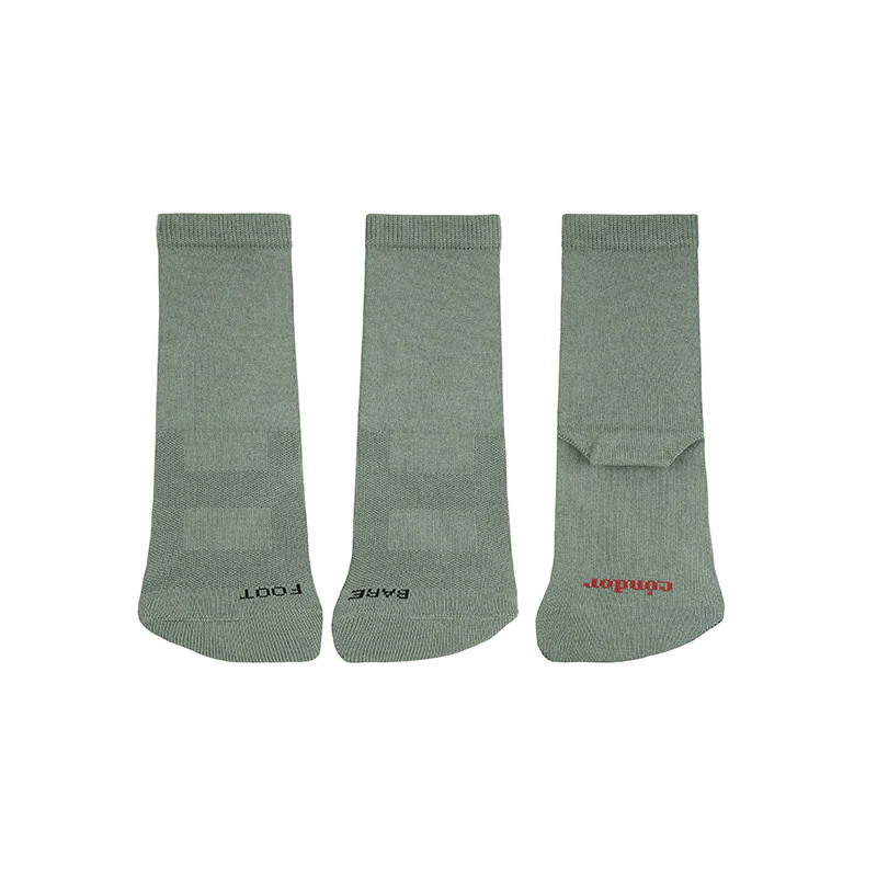 Condor 1 par Meias Barefoot Lisas Lichen Green