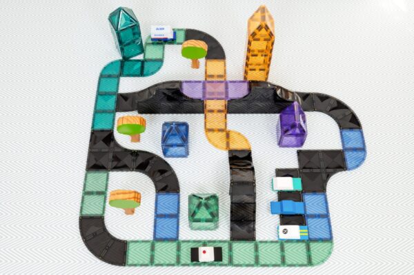 Connetix Jogo blocos Magnético Ramps & Intersections Pack 16 peças - Image 2