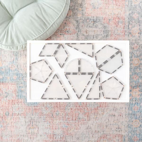 Connetix Jogo blocos Magnético Clear Shape Expansão 24 pc - Image 5