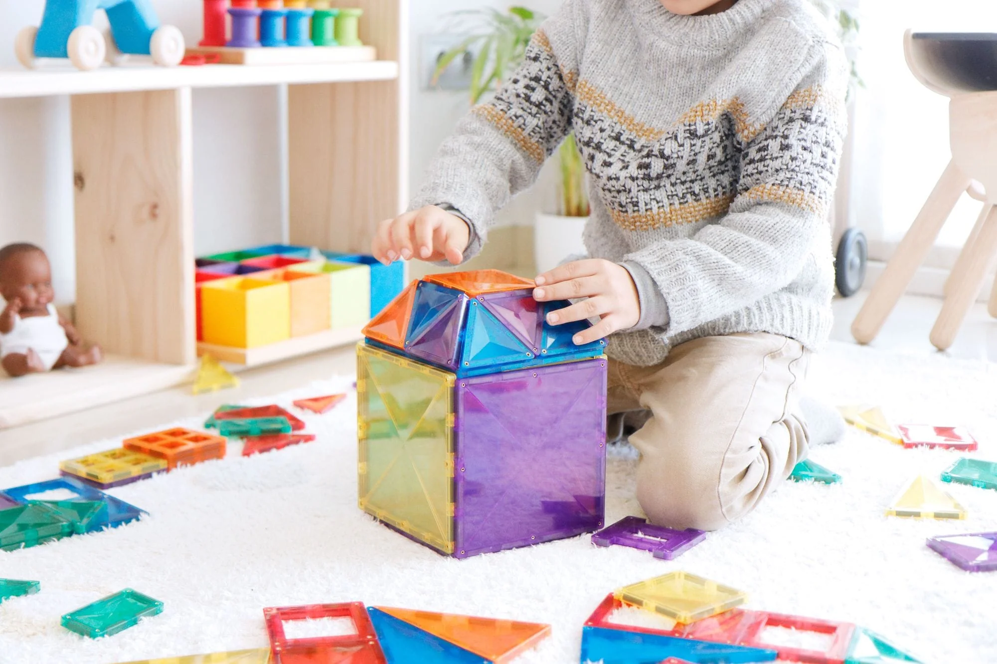 Connetix Jogo blocos Magnético Rainbow Creative 102 pc *por encomenda - Image 10