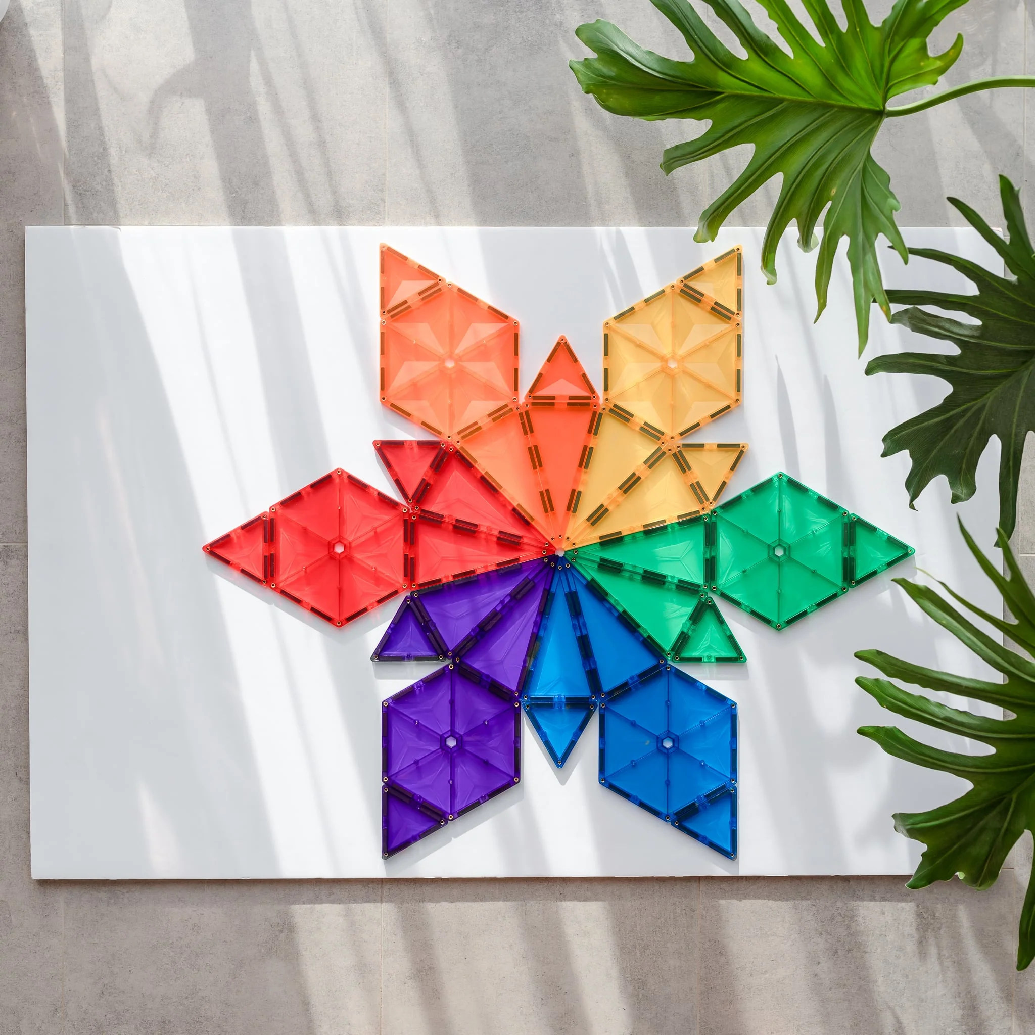 Connetix Jogo blocos Magnético Rainbow Geometry 30  pc - Image 6
