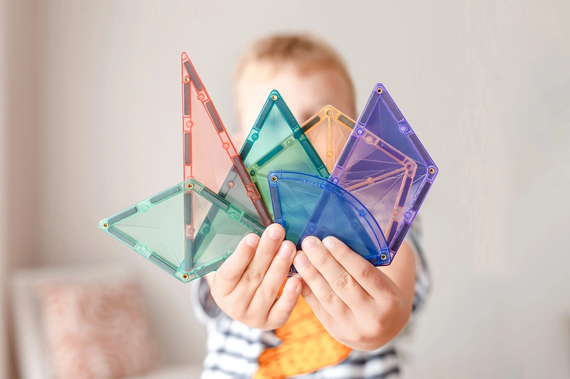 Connetix Jogo blocos Magnético Pastel Shape Expansion Pack 48 pc *por encomenda - Image 7