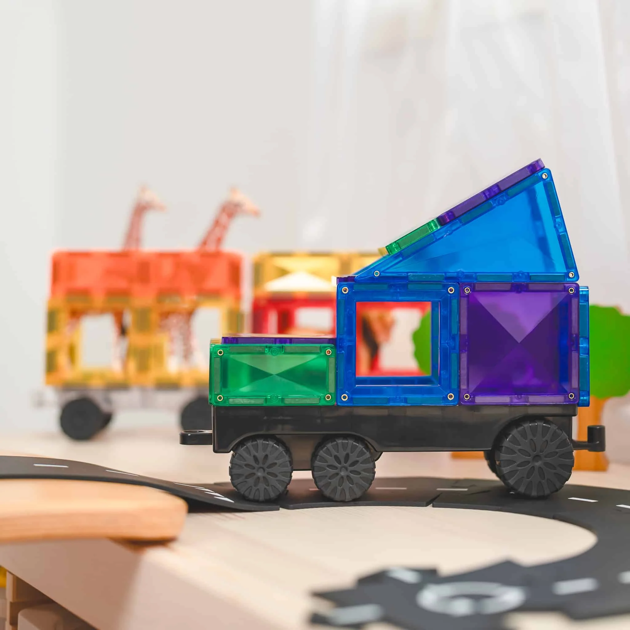 Connetix Jogo blocos Magnético Rainbow Transport 50 pc *por encomenda - Image 7