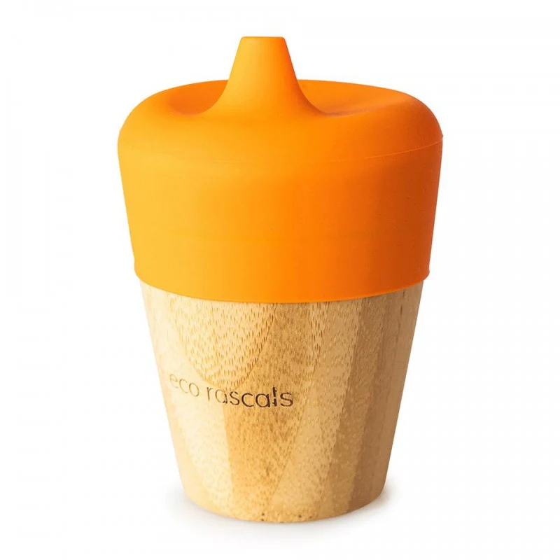 Eco Rascals Copo de bambu com tampa em silicone 190ml - Image 2