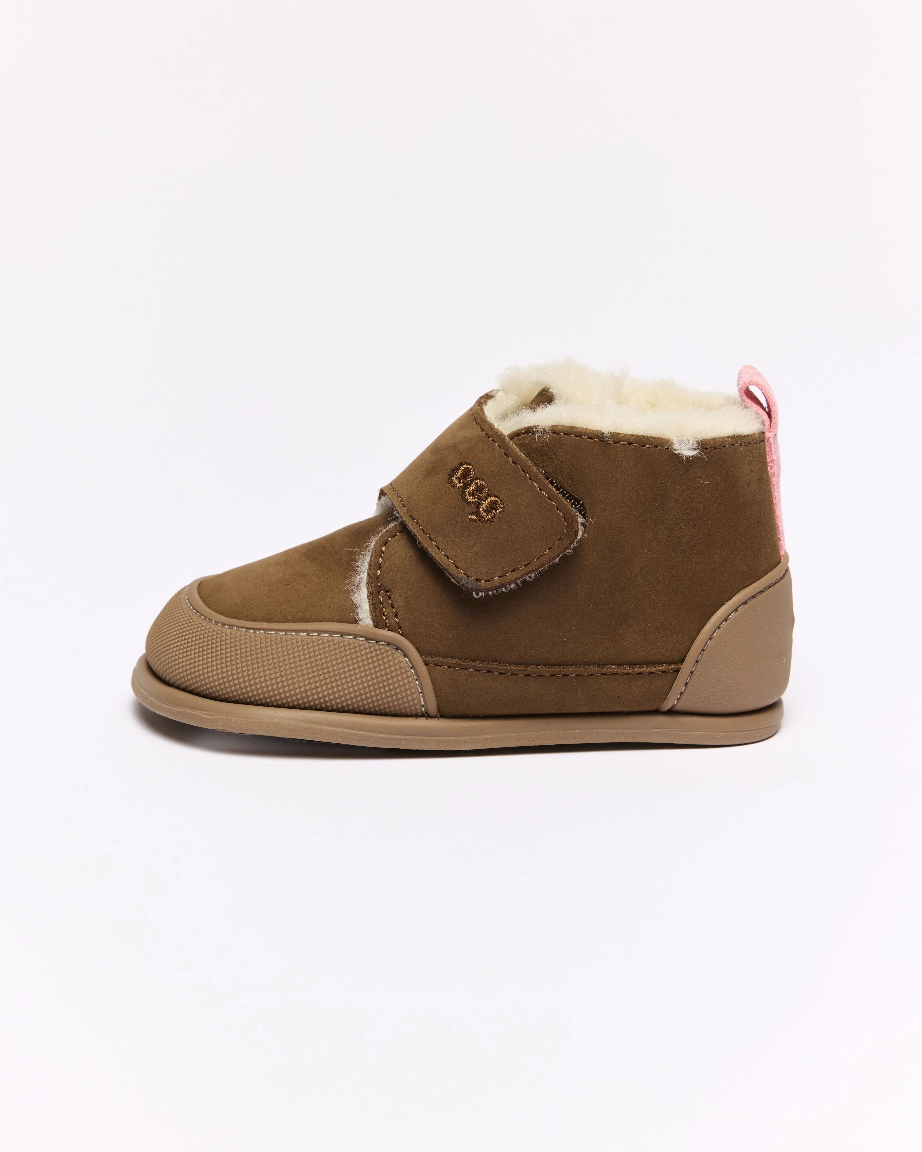 Coucouçava Barefoot Bota com pelo Brown - Image 3