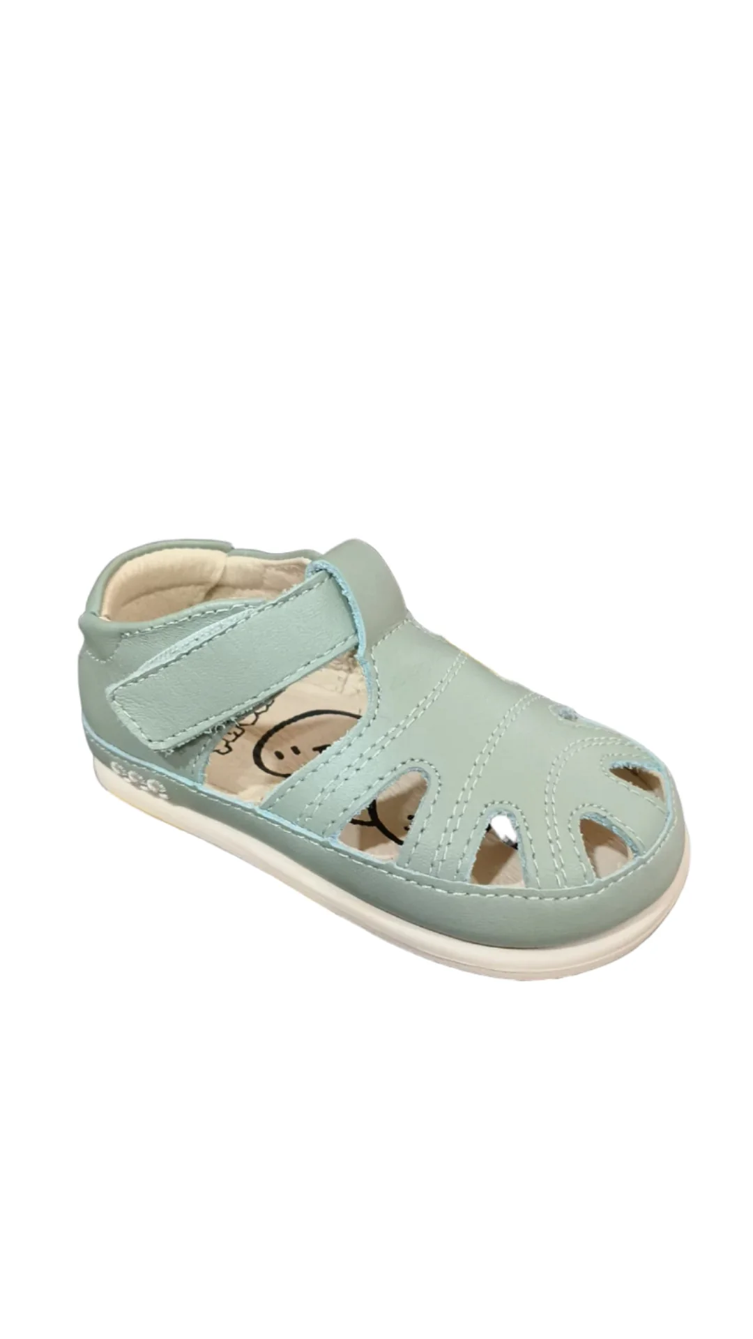 Coucouçava Barefoot Sandália Fechada Lola Sage Green
