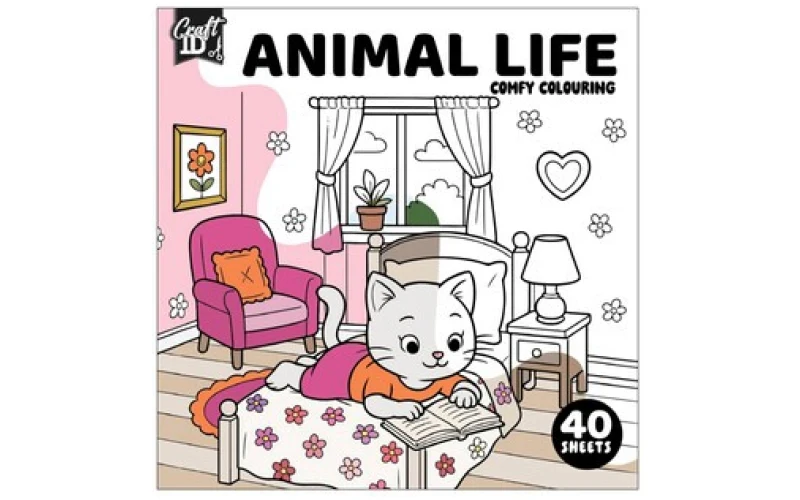 Craft ID - Livro Pintar - Animal Life