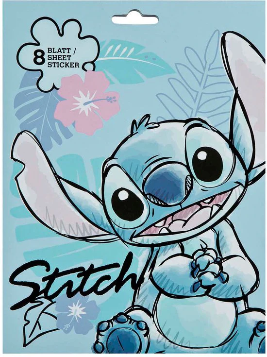 Creative Craft Folhas autocolantes Stitch