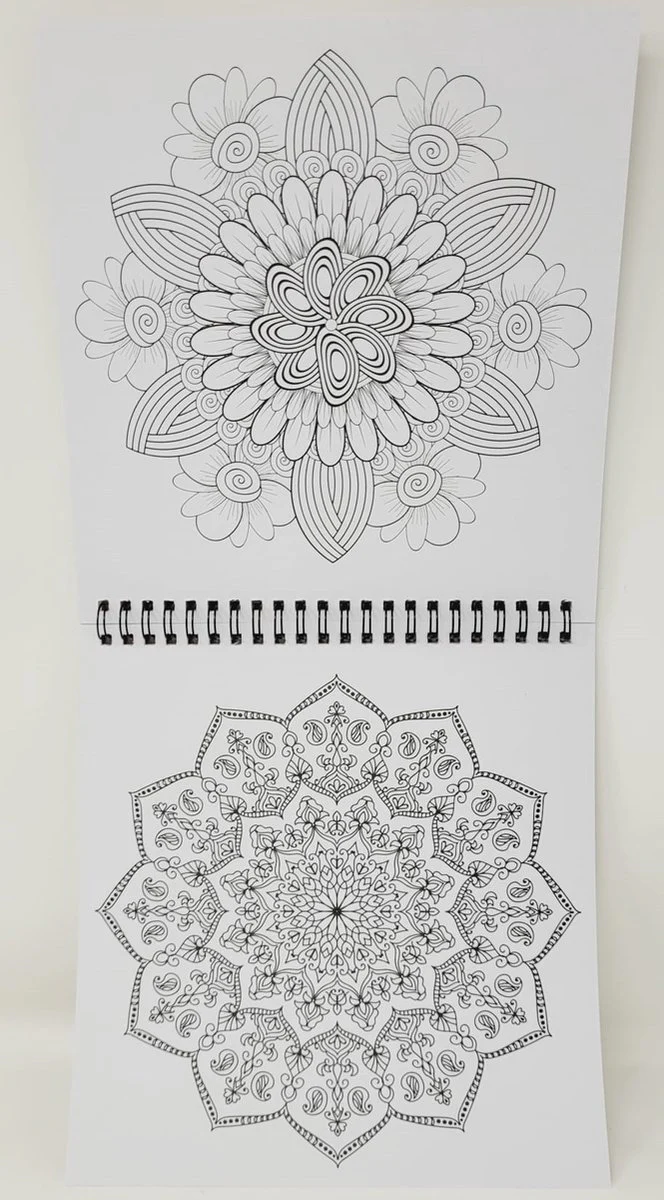 Creative Craft Livro de colorir mandalas 24 folhas - Image 2