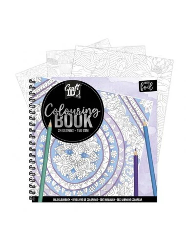 Creative Craft Livro de colorir mandalas 24 folhas - Image 6