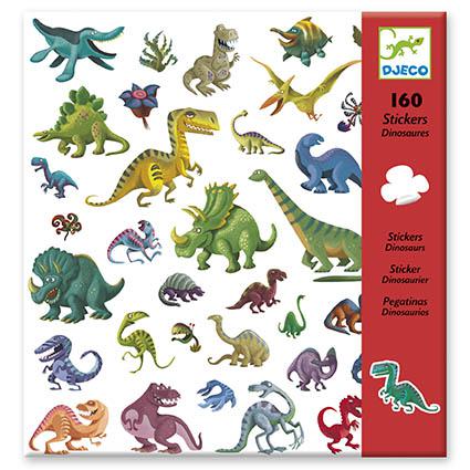 Djeco 160 Autocolantes - Dinossauros