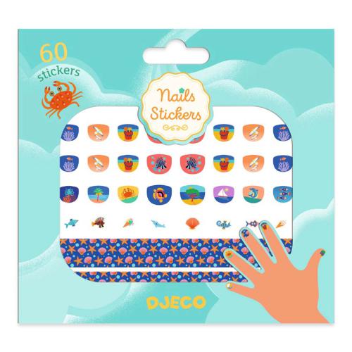 Djeco 50 Autocolantes para unhas