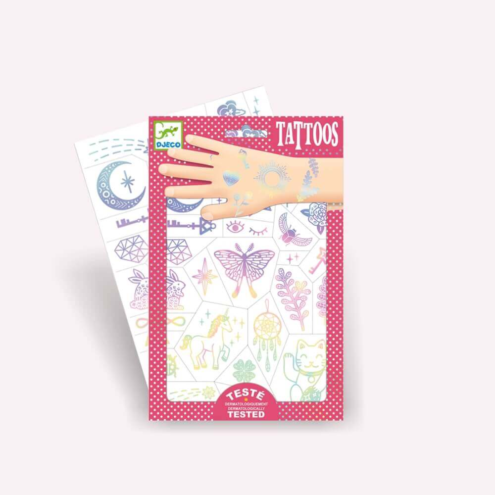 Djeco 50 Tatuagens Amuletos da Sorte - Image 3