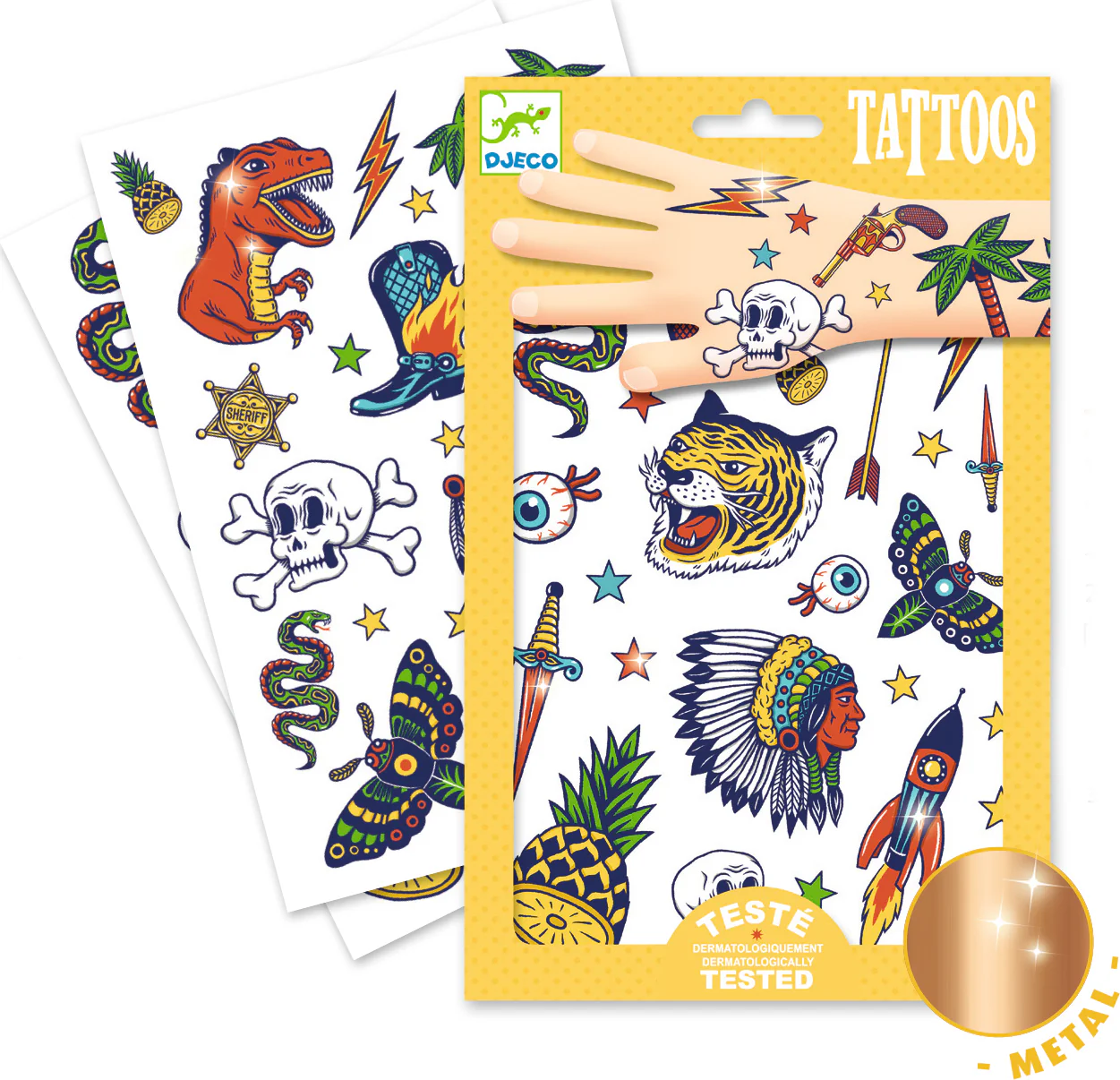 Djeco 50 Tatuagens Bang Bang - Image 2