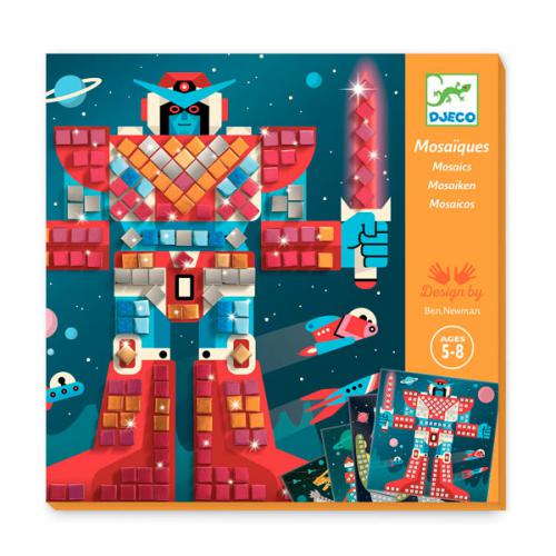 Djeco Atividades Mosaicos - Batalha Espacial