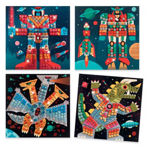 Djeco Atividades Mosaicos - Batalha Espacial - Image 4