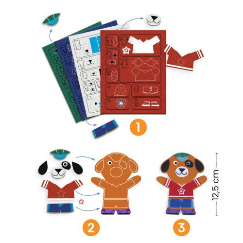 Djeco Atividades DIY Decora os animais - Família Divertida - Image 4