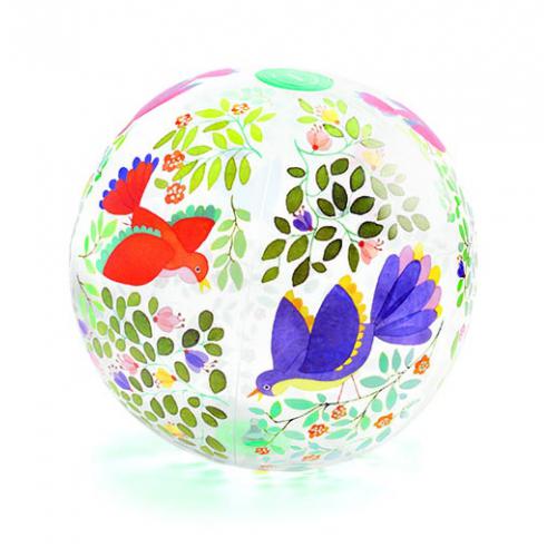 Djeco Birds Ball - Bola insuflável c/Pássaros 35cm - Image 2