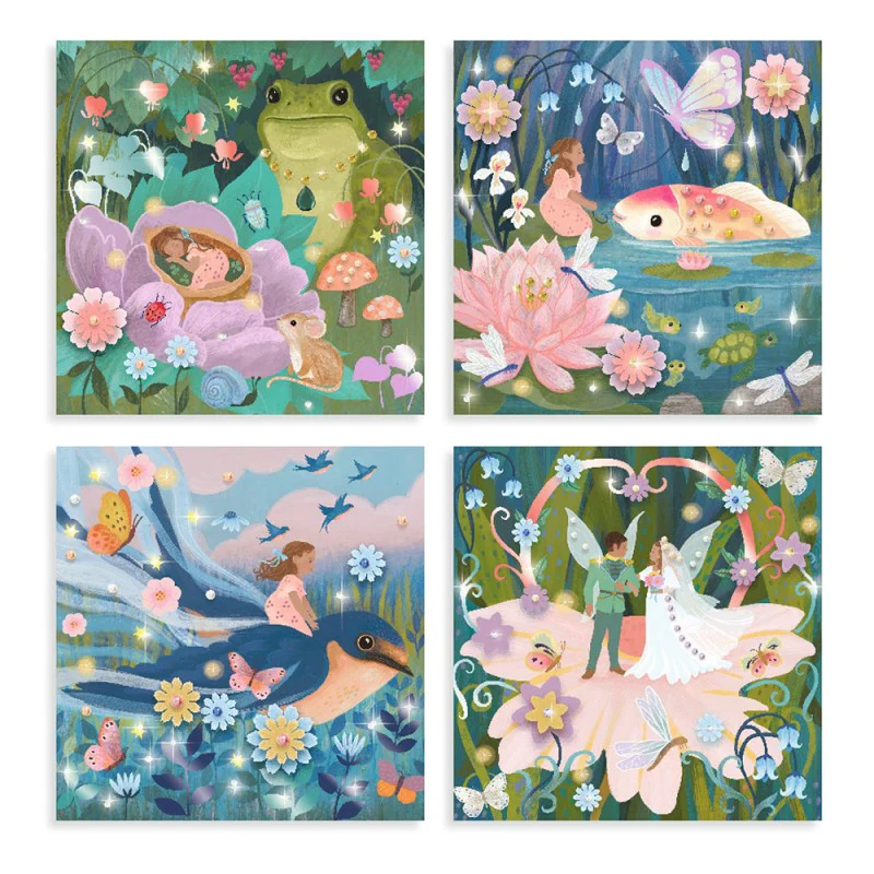 Djeco Caixa com Actividades - Thumbelina Contos de Fadas - Image 4