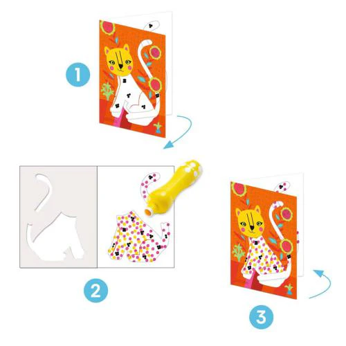 Djeco Caixa com Atividades de pintar - É tudo sobre pontos - Image 4